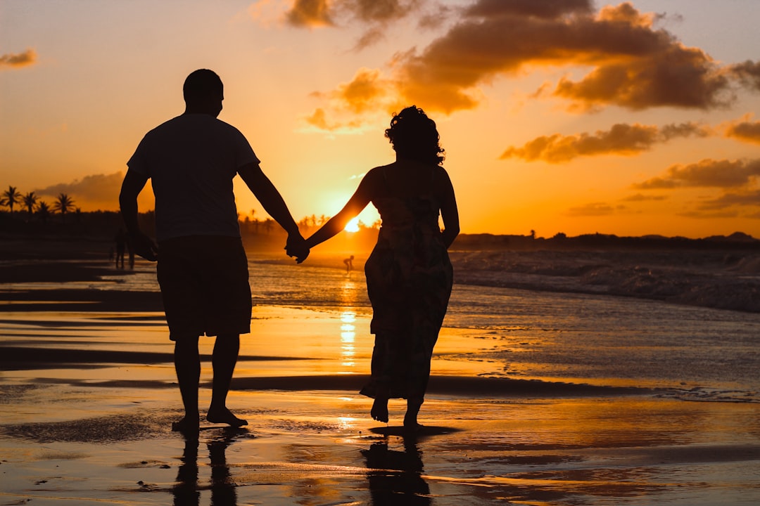 Photo romantic couple